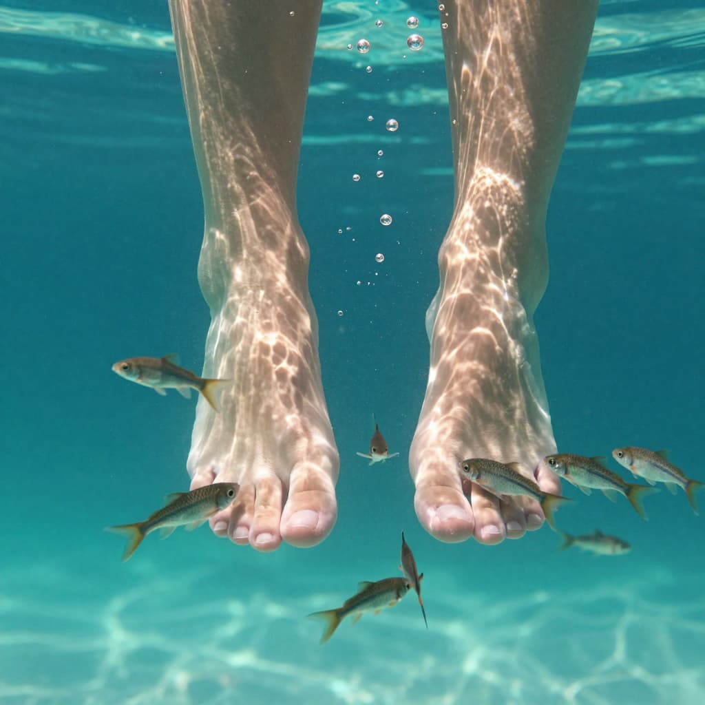 Séance de Fish Spa