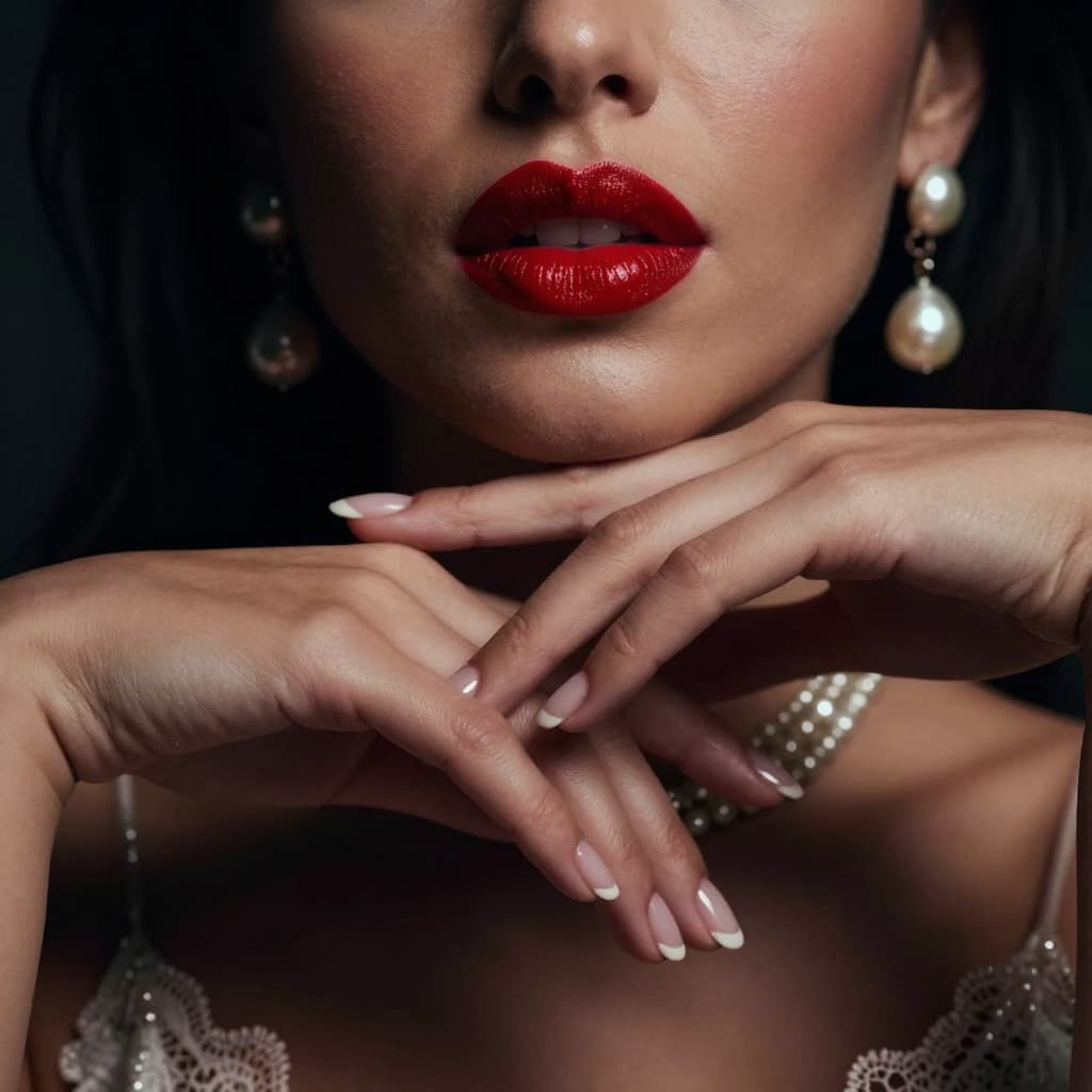 Extension ongles gel ou resine french