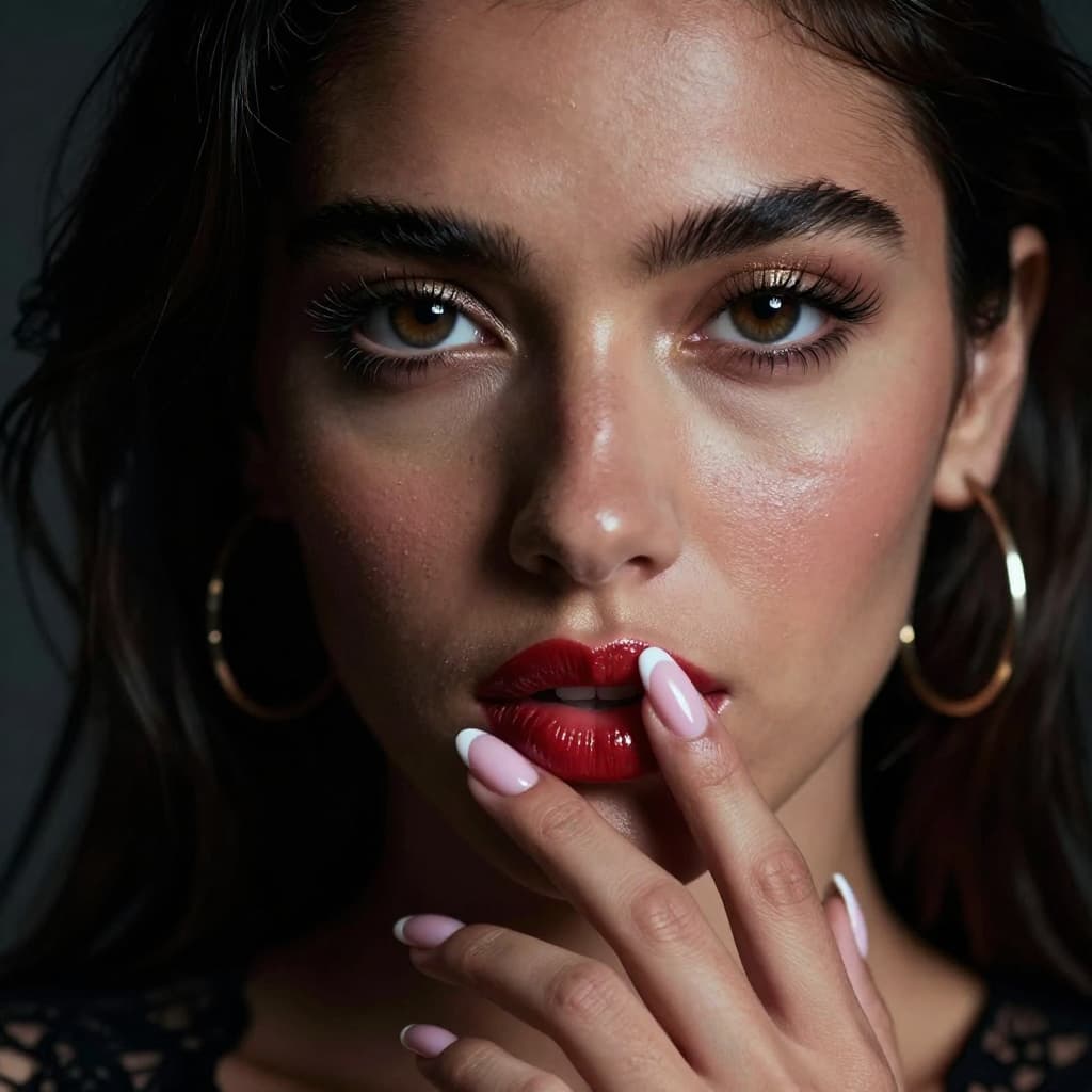 Manucure et pose d’un vernis semi permanent french
